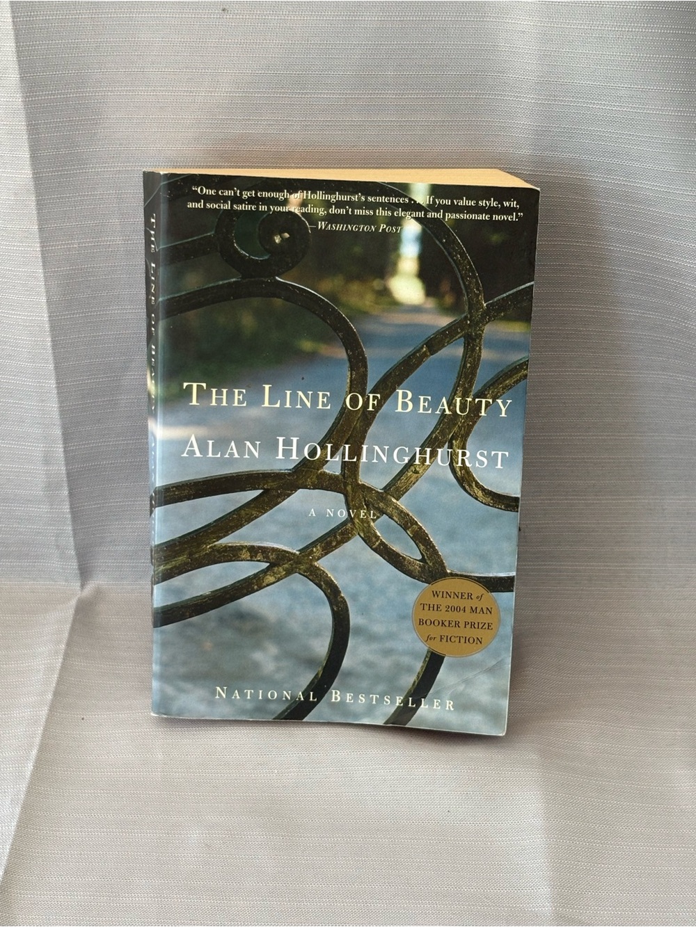 Alan Hollinghurst The Line of Beauty - Blue Cover